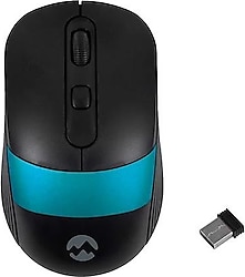 Everest SM-18 Siyah-Mavi Optik Kablosuz Mouse