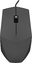 Everest SM-201 Gri Optik Kablolu Mouse