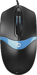 Everest SM-220 Siyah-Mavi Optik Kablolu Mouse