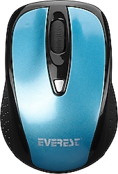 Everest SM-901 Mavi Ergonomik Optik Kablosuz Mouse