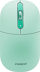 Everest SMW-384 Yeşil Sessiz Optik Kablosuz Mouse