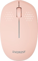 Everest SMW-88 Pembe Optik Kablosuz Mouse