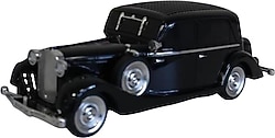 Everton RT-1960 Siyah Araba Nostaljik Radyo