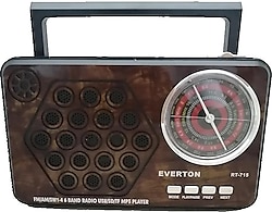 Everton RT-715 USB Aux SD Kart Girişli Bluetooth Destekli Nostaljik Radyo