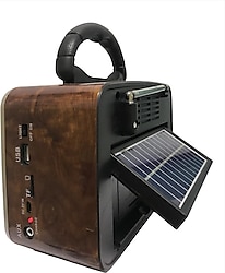 Everton RT-819 Solar Enerjili USB SD TF Kart Girişli Aux Bluetooth Radyo