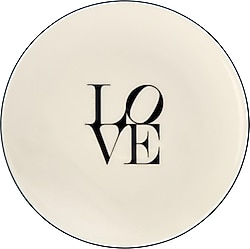 Evidea Kitchen Bold Heart 19 cm Pasta Tabağı