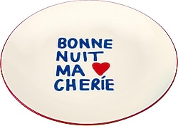 Evidea Kitchen Bonne Nuit Ma Cherie 19 cm Pasta Tabağı