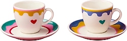 Evidea Kitchen Granny 2 Kişilik Porselen Fincan Takımı