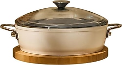 Evidea Kitchen Toscana Chef 26 cm Basık Tencere