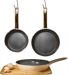 Evidea Kitchen Toscana Chef 3 Parça Seramik Tava Seti
