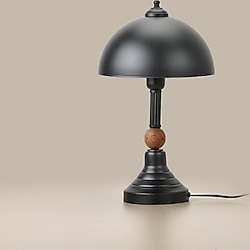 Evidea Lighting Walford 43 cm Siyah Abajur