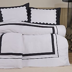 Evidea Soft Blanco Çift Kişilik Nevresim Takımı