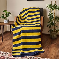 Evidea Soft Çizgili 130x170 cm TV Battaniyesi