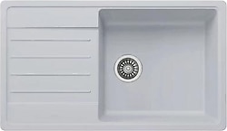 Evier Myra Tek Gözlü Damlalıklı Gri Granit Eviye