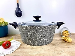 Evita Eco Bio Granit 24 cm Derin Tencere