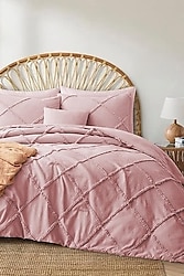 Evlen Home Aimar Boho Çift Taraflı Pamuklu Tek Kişilik Yatak Örtüsü Takımı