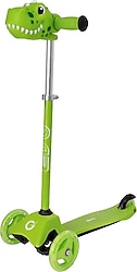 Evo Dino Mini Cruiser Işıklı 3 Tekerlekli Çocuk Scooter