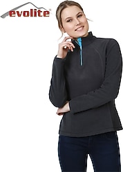 Evolite Fuga Mikro Gri Kadın Outdoor Polar