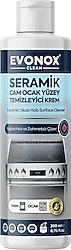 Evonox Clean Seramik Cam Ocak Yüzey Temizleyici Krem 200 ml