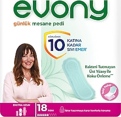 Evony Ekstra Uzun 18'li Günlük Mesane Pedi