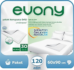 Evony Yatak Koruyucu Örtü 60x90 cm 30