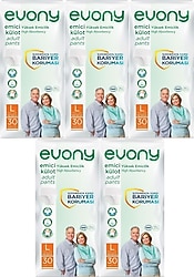 Evony Emici Külot Büyük Boy L 30'lu 5 Adet Hasta Bezi