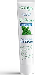 Evvahe Aloe Vera Nane Yeşil Çay Özlü 90 gr Diş Macunu
