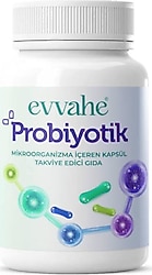 Evvahe Doğal Probiyotik Mikroorganizma 60 Kapsül