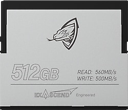 Exascend Archon CFast 2.0 512 GB Compact Flash Hafıza Kartı