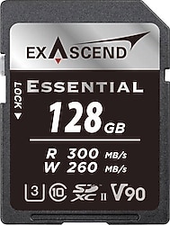 Exascend Essential Class 10 UHS-II U3 V90 128 GB Hafıza Kartı
