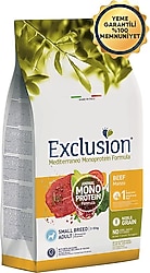 Exclusion Monoprotein Sığır Etli ve Narlı 7 kg Küçük Irk Yetişkin Köpek Maması