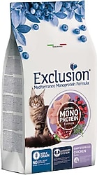 Exclusion Monoprotein Tavuklu ve Narlı 1.5 kg Kısırlaştırılmış İri Irk Kedi Maması