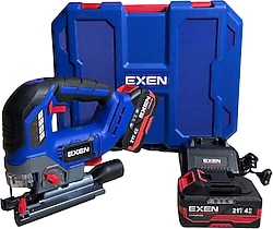 Exen EN 474 DK 21 V Çift Akülü 4 Ah Dekupaj Testere