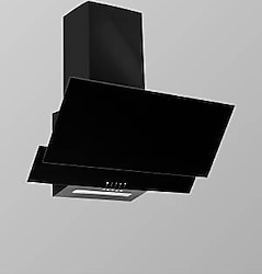 Exep ED-401 Siyah Duvar Tipi Davlumbaz