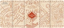 Exvega Harry Potter Marauders Map XXL Oyuncu Mouse Pad