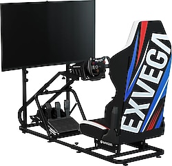 Exvega SR01 Sim Racing Yarış Simülatörü Kokpiti