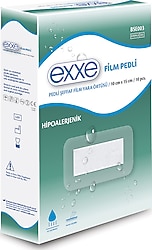 Exxe Film Pedli Steril Şeffaf 10x15 cm 10'lu Yara Örtüsü