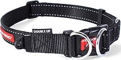 Ezydog Double Up Çift Halkalı Small Köpek Boyun Tasması - Siyah