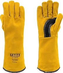 Faba Zevahir D200-40 40 cm Deri Kaynakçı Eldiveni