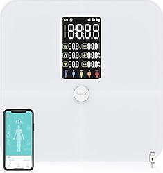 Fabcio Fitsmart Plus Akıllı Beyaz Dijital Baskül