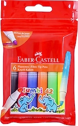 Faber-Castell Jumbi 42 6'lı Keçeli Kalem Seti