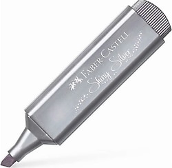 Faber-Castell 1546 Metalik Gümüş Fosforlu Kalem
