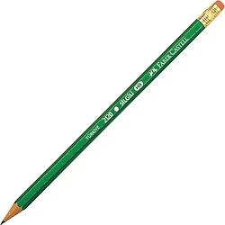 Faber-Castell 2120 Köşeli Silgili Kurşun Kalem