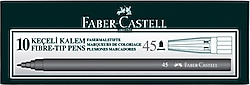 Faber-Castell 45 10'lu Paket Keçeli Kalem Seti
