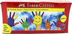 Faber-Castell 45 ml 6 Renk Parmak Boyası