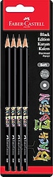 Faber-Castell Black Edition 4'lü Kurşun Kalem