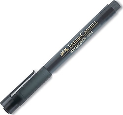 Faber-Castell 1554 Broadpen Gri Keçeli Kalem