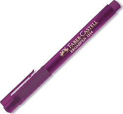 Faber-Castell 1554 Broadpen Mor Keçeli Kalem