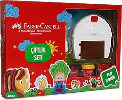 Faber-Castell Çiftlik Seti Oyun Hamuru 4x50 gr