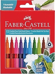 Faber-Castell Comfort Bio 12'li Keçeli Kalem Seti